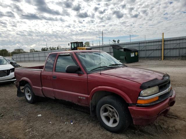 1GCCS1950Y8250959 - 2000 CHEVROLET S TRUCK S10 BURGUNDY photo 4