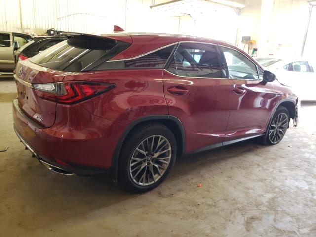 2T2YZMDA0LC248256 - 2020 LEXUS RX 350 F-SPORT RED photo 3