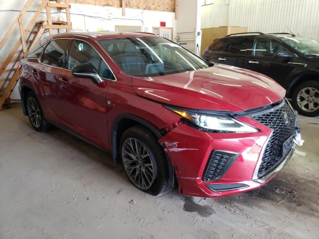 2T2YZMDA0LC248256 - 2020 LEXUS RX 350 F-SPORT RED photo 4