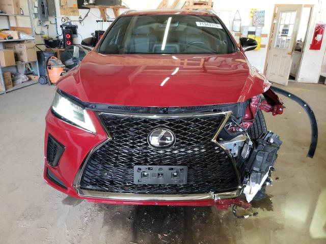 2T2YZMDA0LC248256 - 2020 LEXUS RX 350 F-SPORT RED photo 5