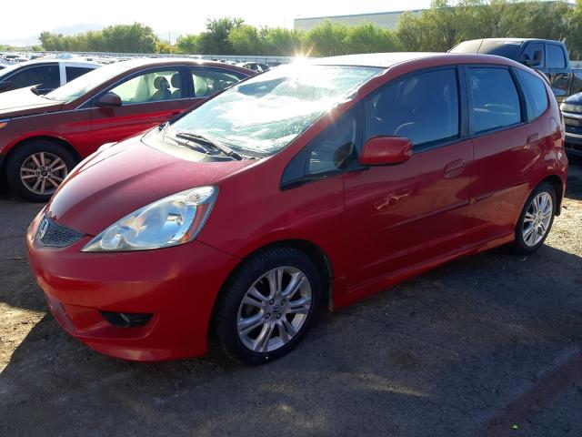 JHMGE8G52BC001067 - 2011 HONDA FIT SPORT RED photo 1