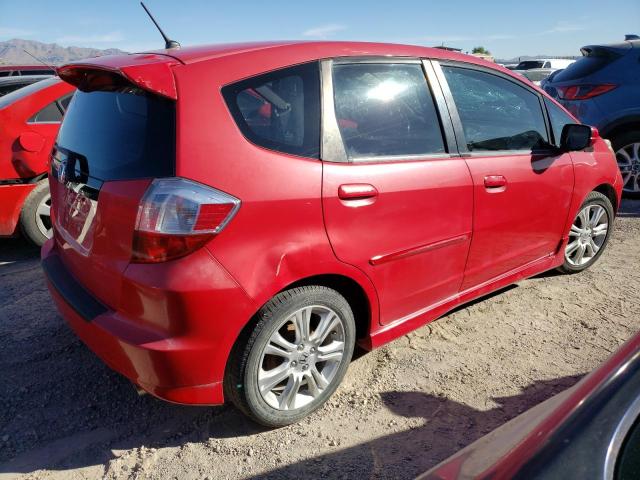 JHMGE8G52BC001067 - 2011 HONDA FIT SPORT RED photo 3