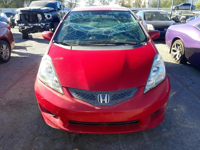 JHMGE8G52BC001067 - 2011 HONDA FIT SPORT RED photo 5