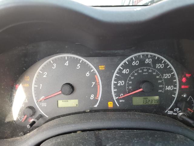 2T1BU4EEXBC606486 - 2011 TOYOTA COROLLA BASE RED photo 9