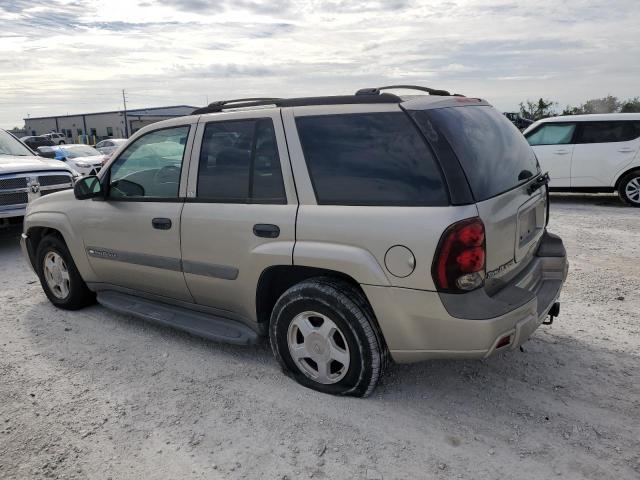 1GNDT13S132248429 - 2003 CHEVROLET TRAILBLAZE GOLD photo 2