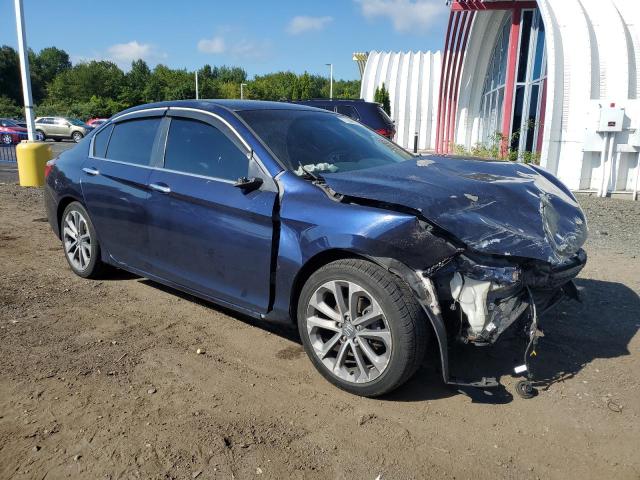 1HGCR2F50DA241494 - 2013 HONDA ACCORD SPORT 蓝色 照片 4