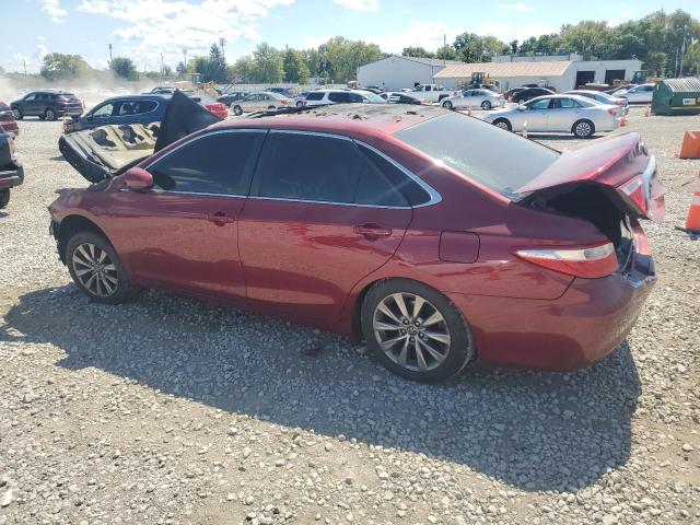 4T1BF1FK0HU702101 - 2017 TOYOTA CAMRY LE RED photo 2