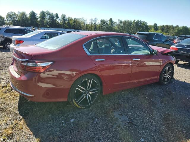 1HGCR2F5XGA230586 - 2016 HONDA ACCORD SPORT RED photo 3