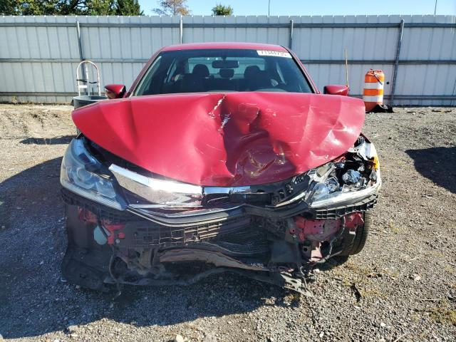 1HGCR2F5XGA230586 - 2016 HONDA ACCORD SPORT RED photo 5
