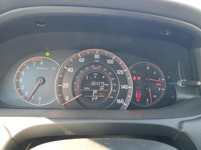 1HGCR2F5XGA230586 - 2016 HONDA ACCORD SPORT RED photo 9