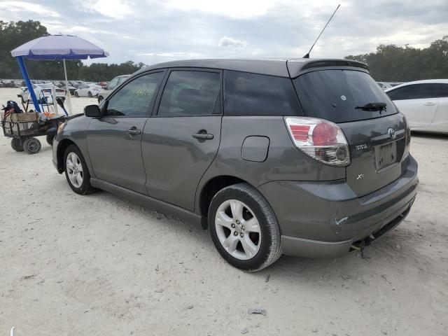 2T1KR32E28C708907 - 2008 TOYOTA COROLLA MA XR GRAY photo 2