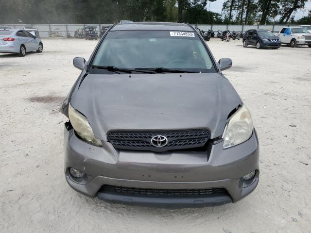 2T1KR32E28C708907 - 2008 TOYOTA COROLLA MA XR GRAY photo 5