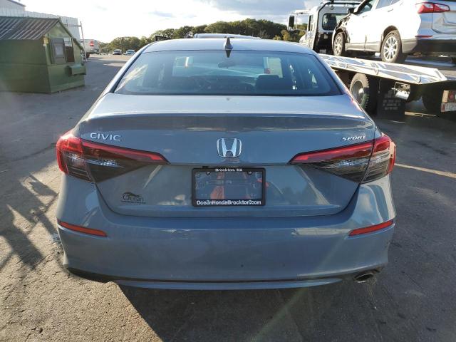 2HGFE2F57PH547137 - 2023 HONDA CIVIC SPORT GRAY photo 6
