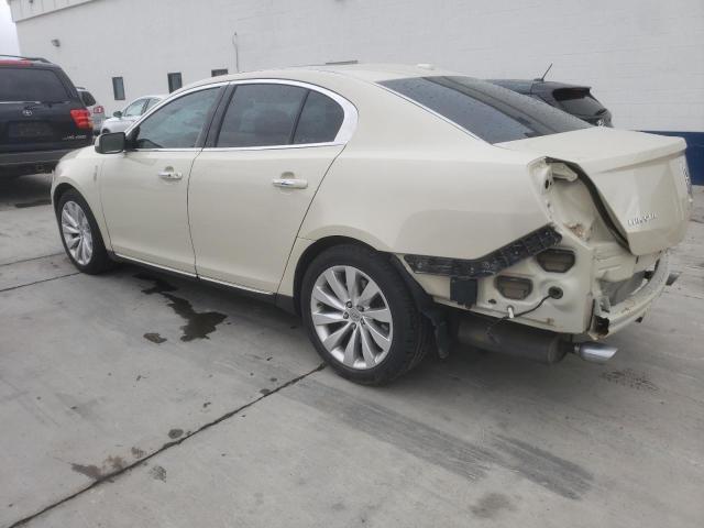 1LNHL9EK4EG600247 - 2014 LINCOLN MKS BEIGE photo 2