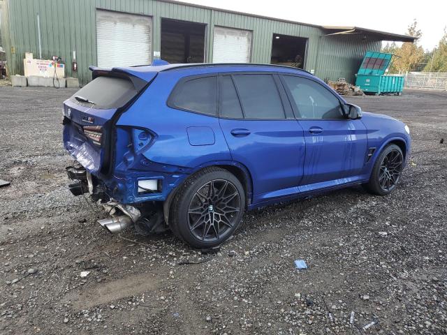 5YM13EC05N9K92419 - 2022 BMW X3 M BLUE photo 3