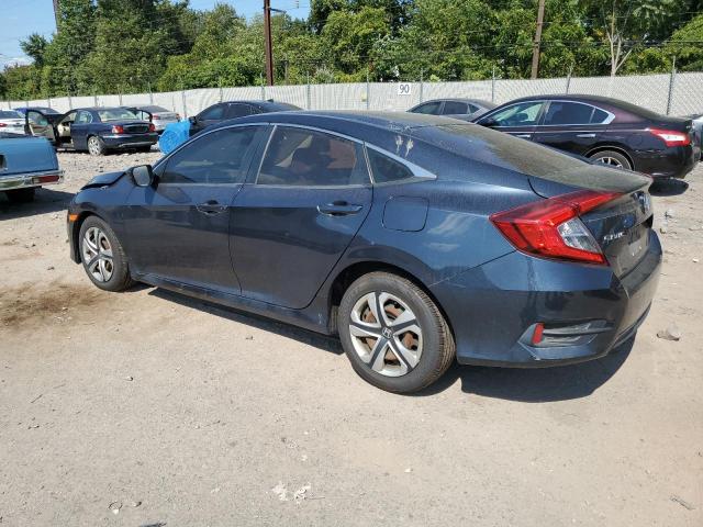 2HGFC2F57JH500977 - 2018 HONDA CIVIC LX ლურჯი ფოტო 2