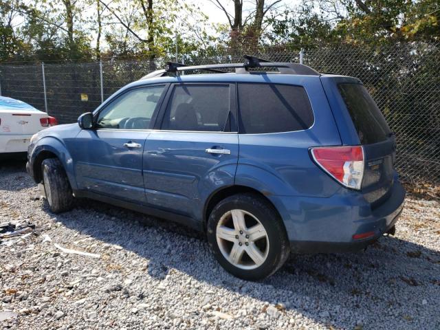 JF2SH646X9H734759 - 2009 SUBARU FORESTER 2.5X LIMITED BLUE photo 2