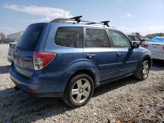 JF2SH646X9H734759 - 2009 SUBARU FORESTER 2.5X LIMITED BLUE photo 3