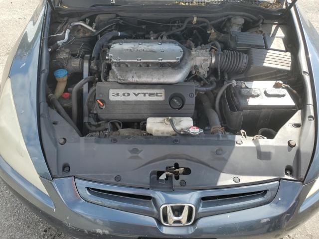 1HGCM66555A034932 - 2005 HONDA ACCORD EX BLUE photo 11