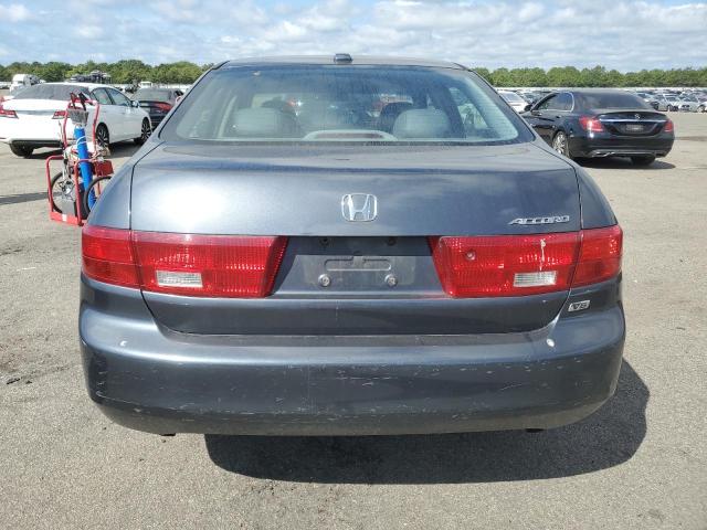 1HGCM66555A034932 - 2005 HONDA ACCORD EX BLUE photo 6