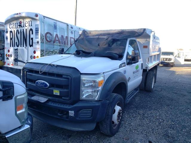 1FDUF5HT8BEA54143 - 2011 FORD F550 SUPER DUTY WHITE photo 2