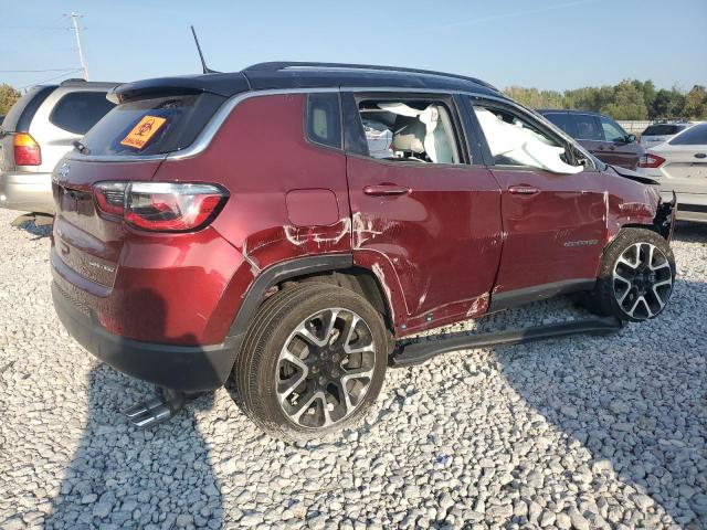 3C4NJDCB0MT566966 - 2021 JEEP COMPASS LIMITED BURGUNDY photo 3