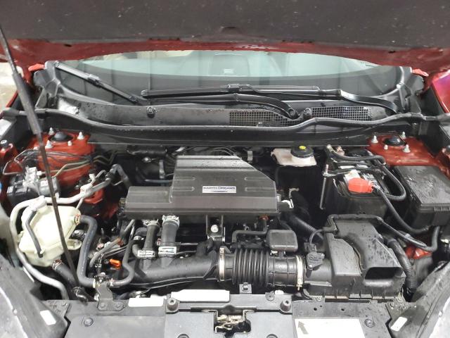 2HKRW2H80KH629906 - 2019 HONDA CR-V EXL RED photo 12