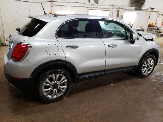 ZFBCFYDT7GP445354 - 2016 FIAT 500X LOUNGE SILVER photo 3