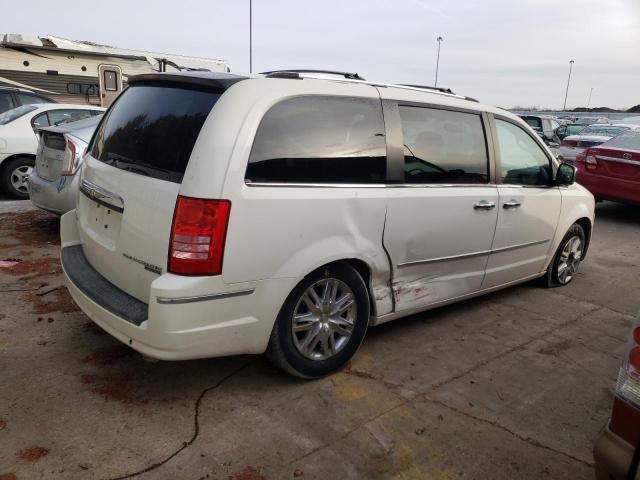 2A4RR6DX8AR240793 - 2010 CHRYSLER TOWN & CNT LIMITED WHITE photo 3