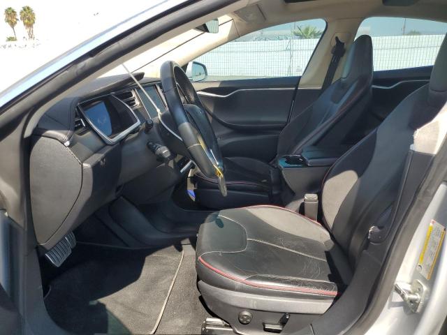 5YJSA1DPXDFP20769 - 2013 TESLA MODEL S SILVER photo 7
