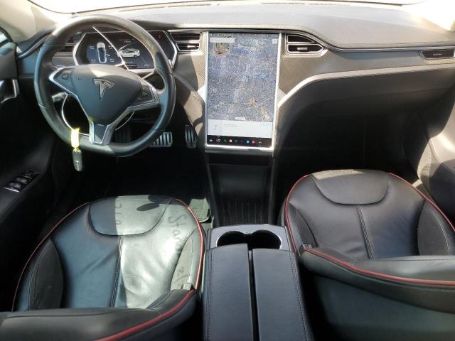 5YJSA1DPXDFP20769 - 2013 TESLA MODEL S SILVER photo 8