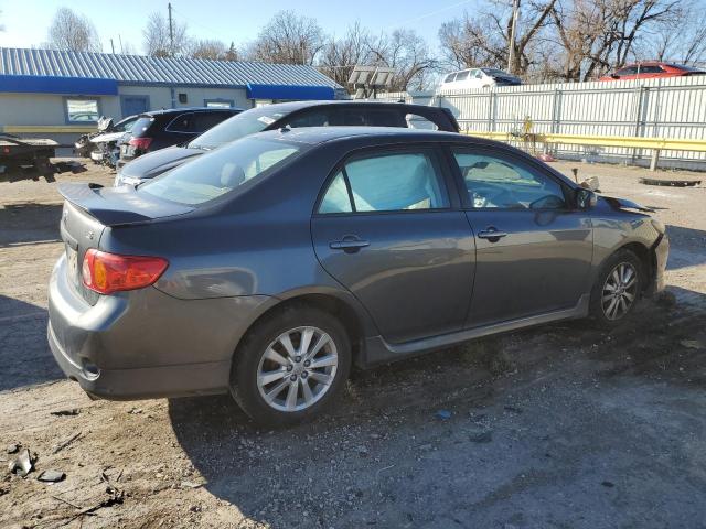 1NXBU4EE2AZ257773 - 2010 TOYOTA COROLLA BASE CHARCOAL photo 3