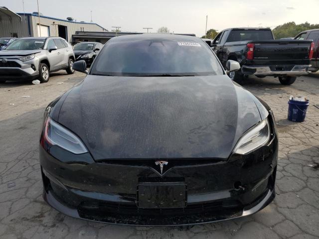 5YJSA1E51MF442437 - 2021 TESLA MODEL S BLACK photo 5