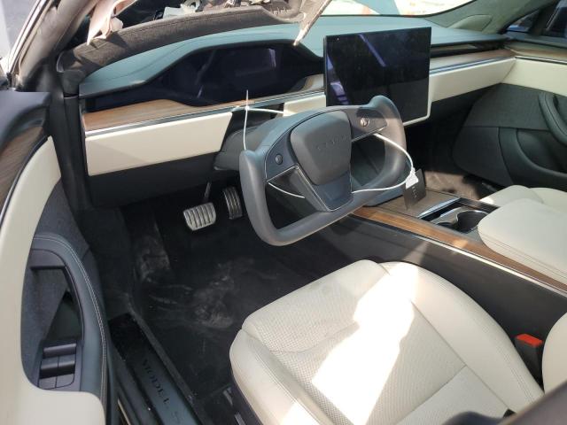 5YJSA1E51MF442437 - 2021 TESLA MODEL S BLACK photo 8