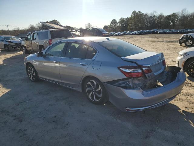 1HGCR3F86HA016731 - 2017 HONDA ACCORD EXL SILVER photo 2