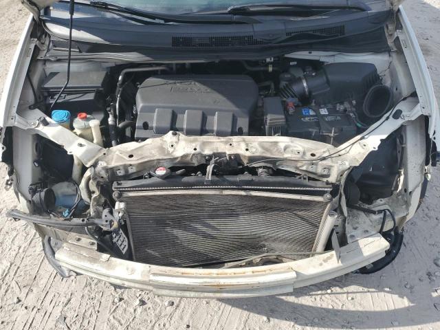 5FNRL5H66FB018274 - 2015 HONDA ODYSSEY EXL WHITE photo 12
