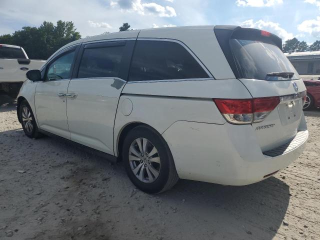 5FNRL5H66FB018274 - 2015 HONDA ODYSSEY EXL WHITE photo 2