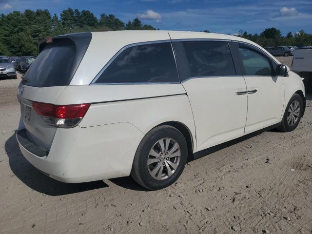 5FNRL5H66FB018274 - 2015 HONDA ODYSSEY EXL WHITE photo 3