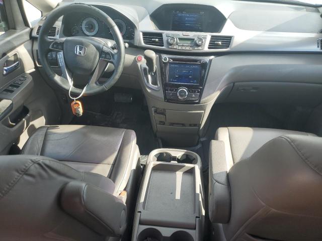 5FNRL5H66FB018274 - 2015 HONDA ODYSSEY EXL WHITE photo 8