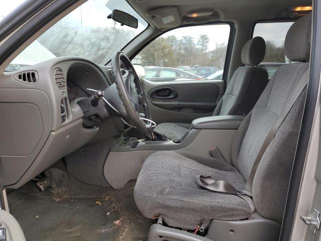 1GNDT13S242401918 - 2004 CHEVROLET TRAILBLAZE LS SILVER photo 7