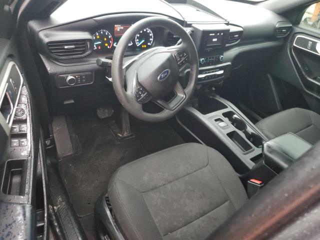 1FM5K8AB5MGB53352 - 2021 FORD EXPLORER POLICE INTERCEPTOR GRAY photo 8