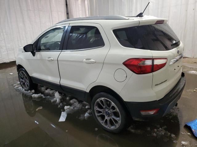 MAJ6P1WL8JC237807 - 2018 FORD ECOSPORT TITANIUM WHITE photo 2