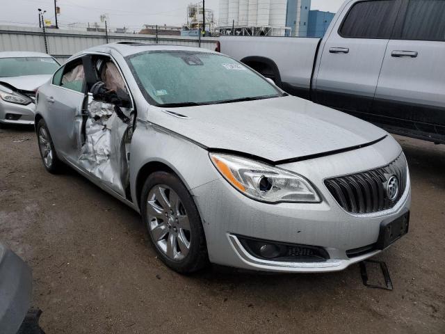 2G4GS5GX1G9140823 - 2016 BUICK REGAL PREM SILVER photo 4