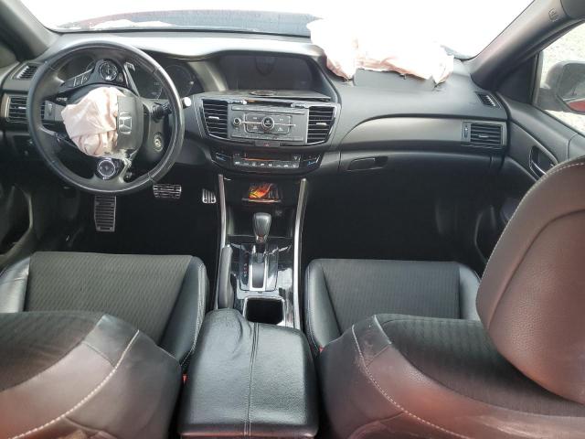 1HGCR2F50HA158539 - 2017 HONDA ACCORD SPORT RED photo 8