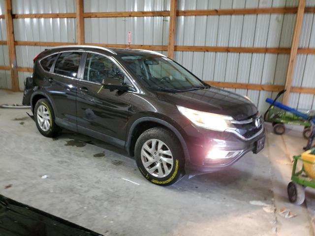 2HKRM4H78FH671254 - 2015 HONDA CR-V EXL BROWN photo 4