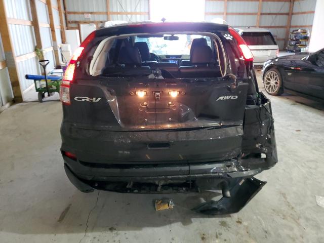 2HKRM4H78FH671254 - 2015 HONDA CR-V EXL BROWN photo 6