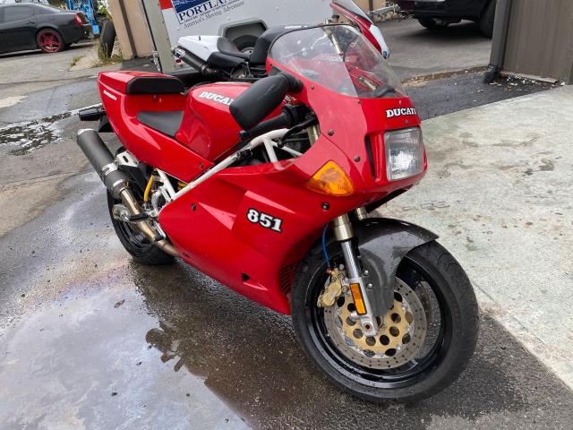 ZDM1HB6R3NB004199 - 1992 DUCATI 851 SPORT RED photo 1