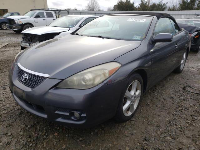 4T1FA38P58U141575 - 2008 TOYOTA CAMRY SOLA SE GRAY photo 2