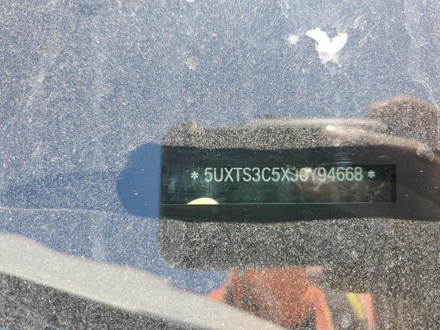 5UXTS3C5XJ0Y94668 - 2018 BMW X3 XDRIVEM40I თეთრი ფოტო 13