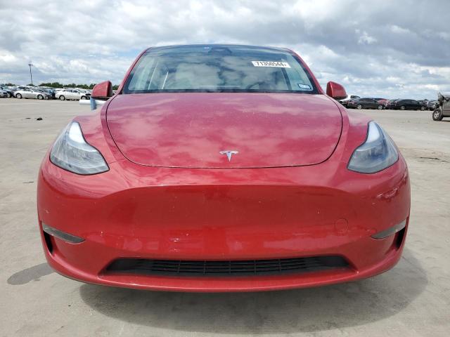 7SAYGDEE3PA162307 - 2023 TESLA MODEL Y RED photo 5